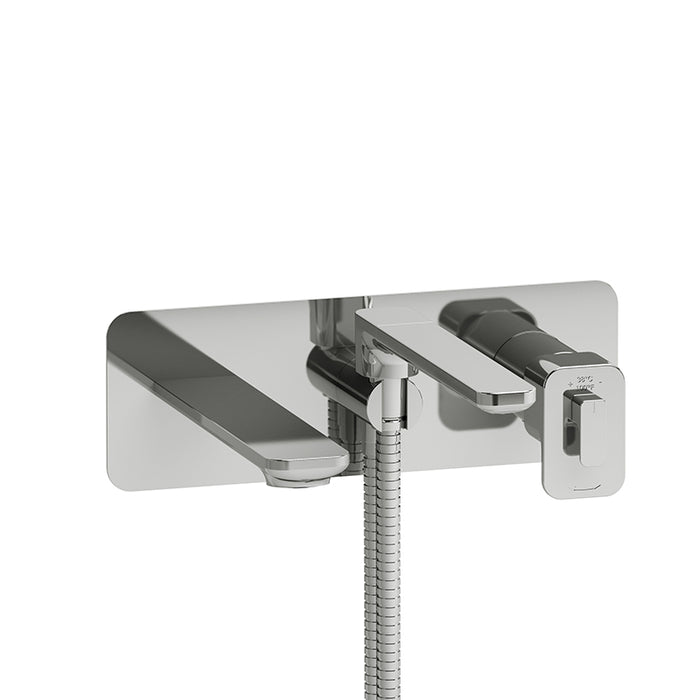 Riobel Equinox Wall-Mount Tub Filler With Hand Shower