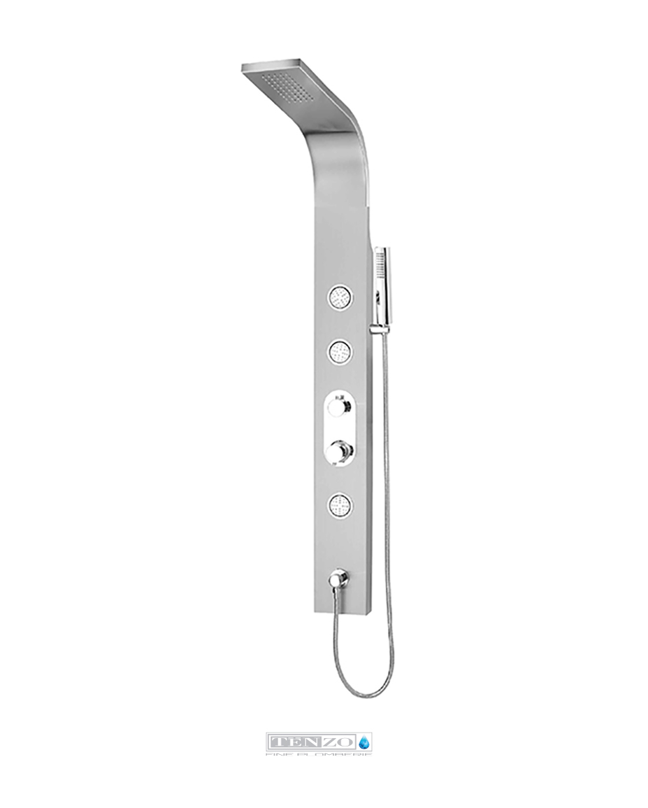 Tenzo Evolo Stainless Steel Shower Column in Brushed Nickel — Millcreek ...